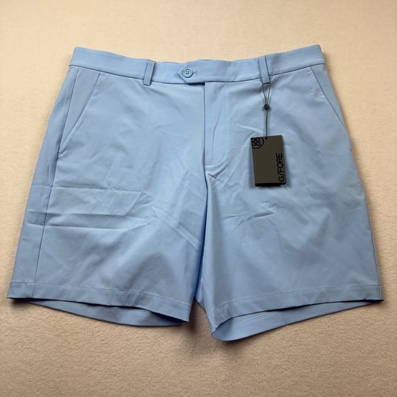 G/FORE Golf Shorts Baja Blue Size 38 Mens Lightweight Stretch 8" Inseam - Picture 1 of 5